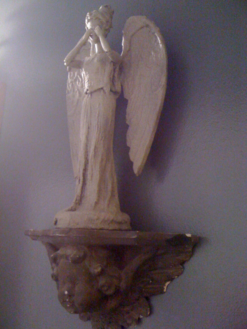 Illustration for article titled Weeping Angel Barbie is waiting for Ken to Blink